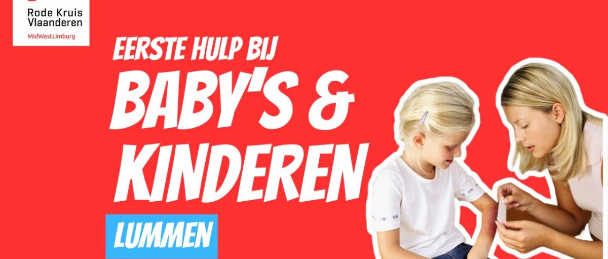 EHBO baby's en kinderen © Rode Kruis Vlaanderen
