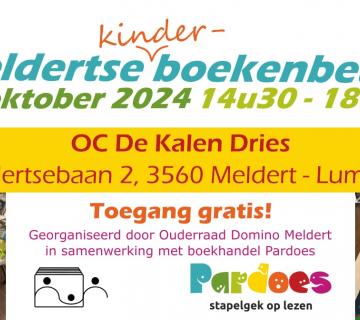 Melderste kinderboekenbeurs © Ouderraad Domino Meldert & Boekhandel Pardoes